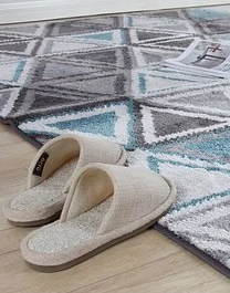 长毛柔软地垫客厅卧室浴室地毯