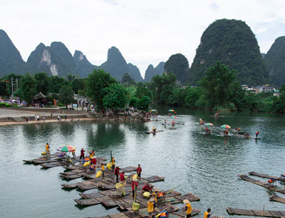 桂林高铁或动车2-8日自由行