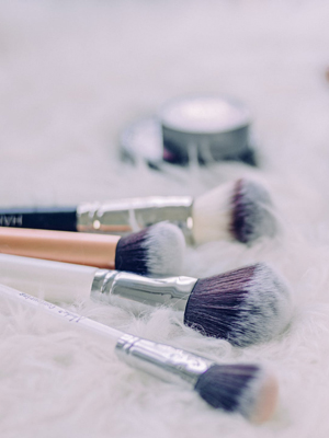 动物毛化妆刷套装10支