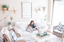 田园式客厅设计