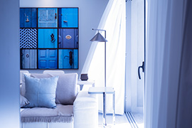 清新浪漫布艺沙