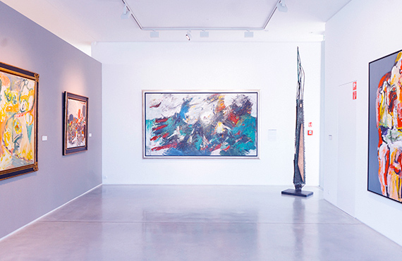 深圳市某某大型艺术画展