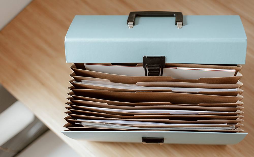 资料整理多功能文件袋