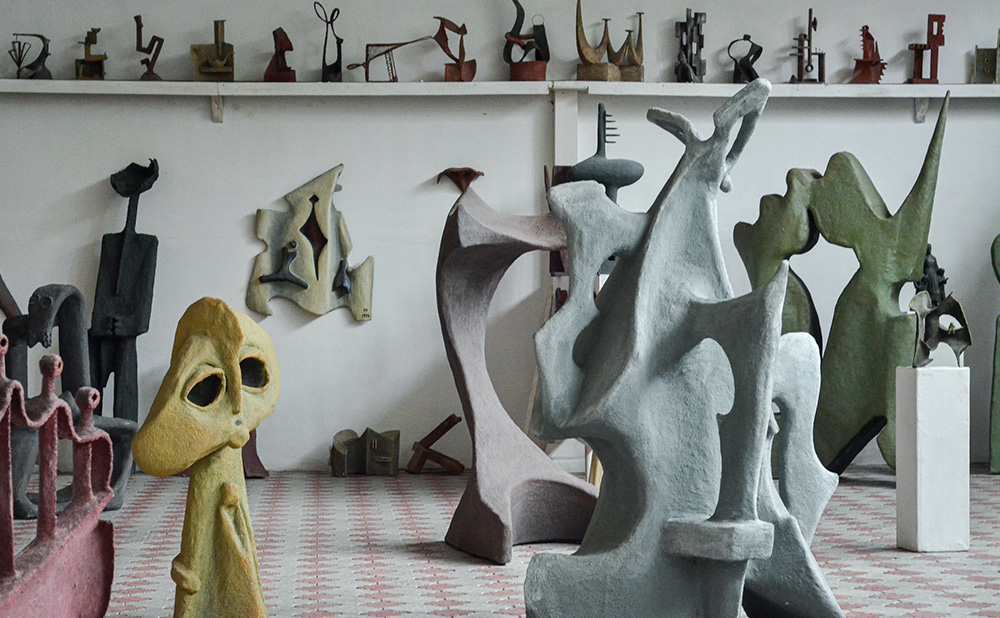 抽象雕塑主题展